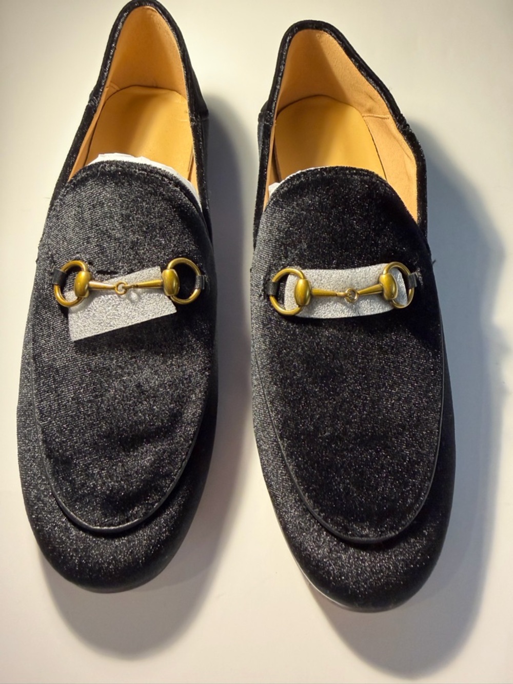 Black Velvet Women's Horsebit Loafers